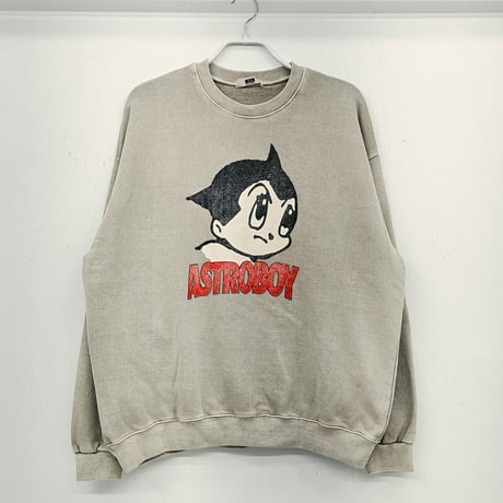 ASTRO BOY ピグメントBIGスウェット/2カラー