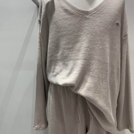 0990 🉐セットアップ🉐Soft V-Neck Relax Set-Up