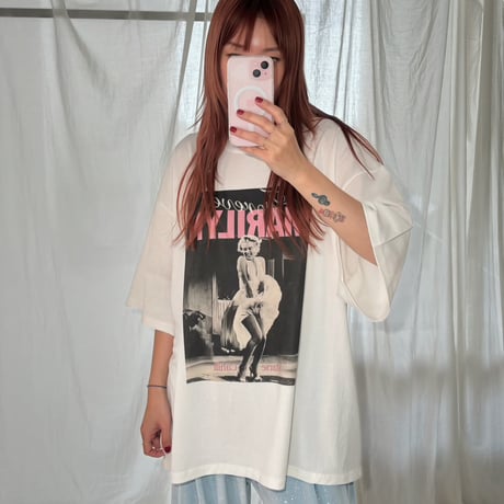 1041 Forever Marilyn Photo BIG TEE/2カラー
