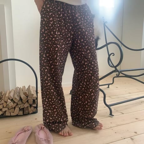 1054 Heart leopard pants/2カラー