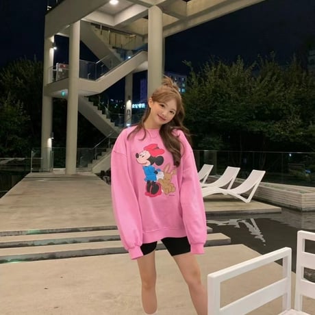1031 Vintage Mickey & Minnie Sweat/2カラー