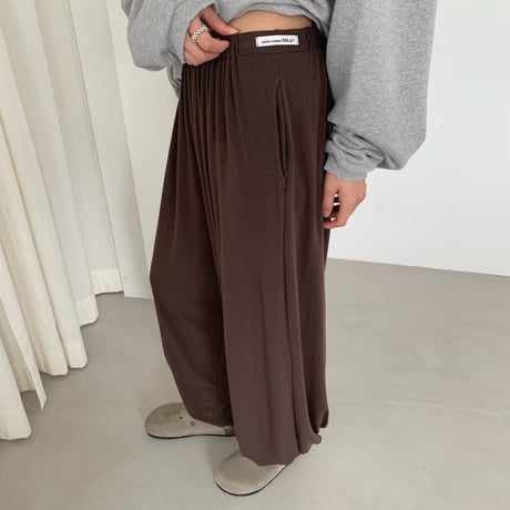 0972 Color Wide Jogger Pants/11カラー
