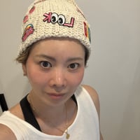 【即納】Wappen cotton Beanie ベージュ
