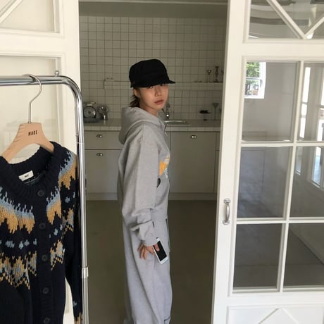 DRAWSTRING WIDE SWEAT PANTS/2カラー