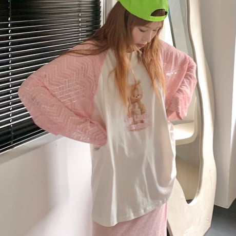 Little Teddy シアーTEE/2カラー