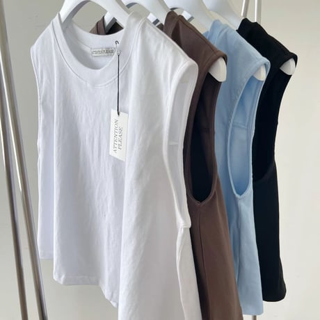 tuck flare tops/4カラー