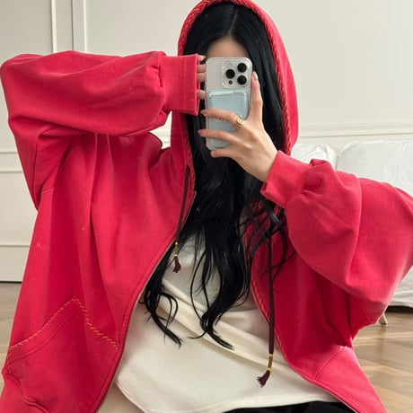 0998 mickey friends zip hoodie/3カラー