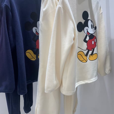 1072 🉐BACK MICKEYハーフZIPセットアップ🉐/3カラー