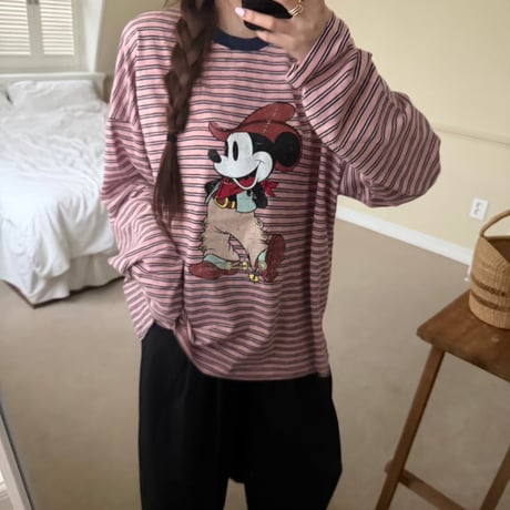 mickey boarder シアtee/2カラー