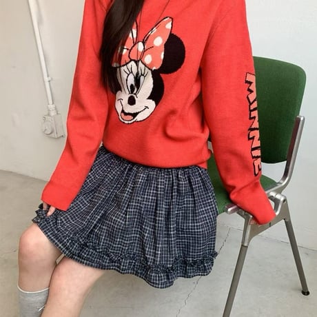 1034 Disney family BIG face knit/12パターン