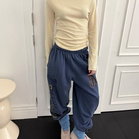 54pigment LOGO sweat pants/5カラー