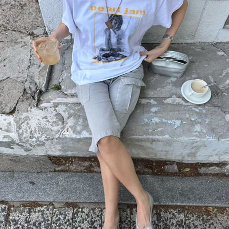 0960 graphic print tee/3カラー