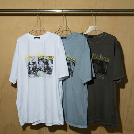 1006 Rags Riches Photo Tee/3カラー