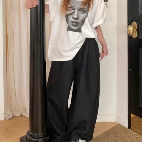 Double Tuck Wide Slacks/2カラー