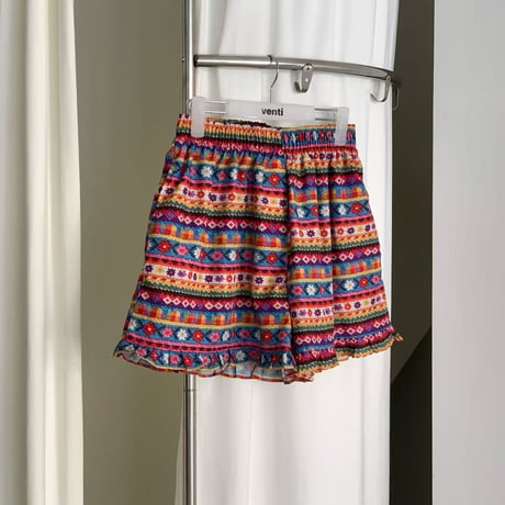 0911 chirorian half pants /ワンカラー