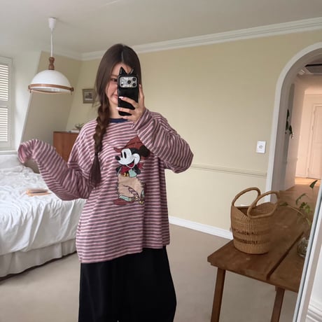 mickey boarder シアtee/2カラー