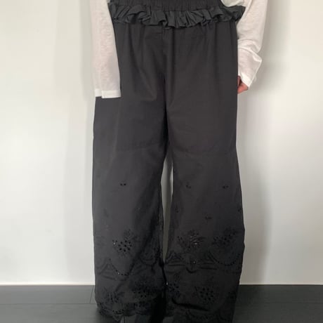 cutoff ruffle  pants/2カラー