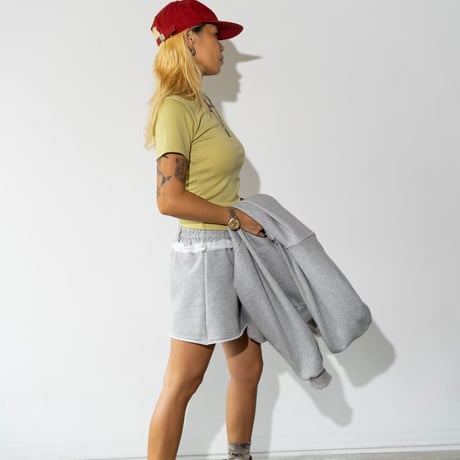 1004 Drawstring Layered Skirt/3カラー
