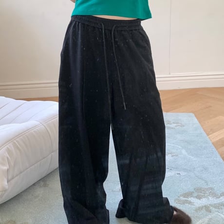 1027 over rock stitch sweat pants/2カラー
