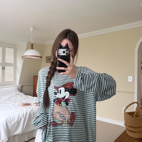 mickey boarder シアtee/2カラー