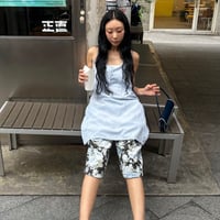 0920 side pleats back cross チュニック/3カラー