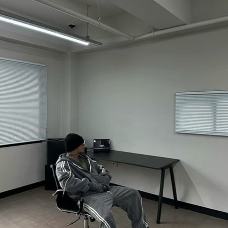 1078 Side 3-Line pigment Zip Hoodie Setup/4カラー