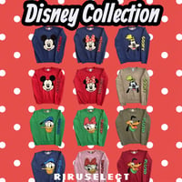 1034 Disney family BIG face knit/12パターン