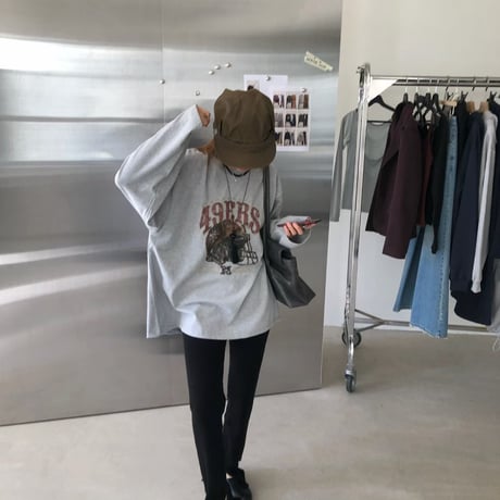 【数量限定】49ERS Vintage Football BIG Tee/2カラー