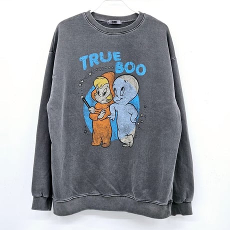 CASPER TRUE BOO ピグメントBIGスウェット/3カラー