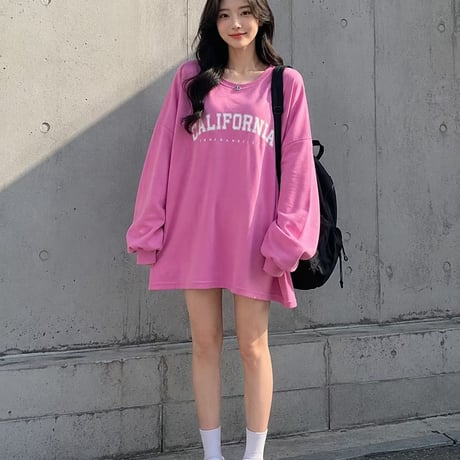 1005 California over long sleeve/4カラー
