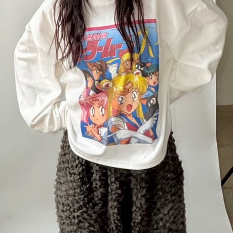 1084 angry moon ロングBIG TEE