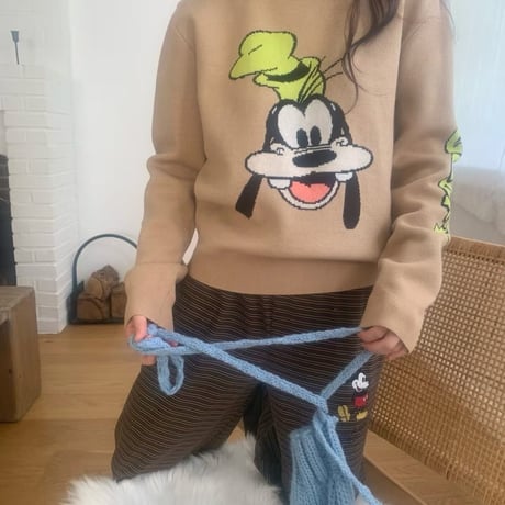 1034 Disney family BIG face knit/12パターン