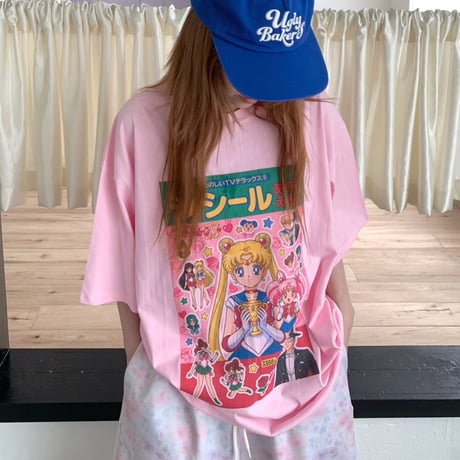 【早期お届け★数量限定】TV moon Tshirt/3カラー