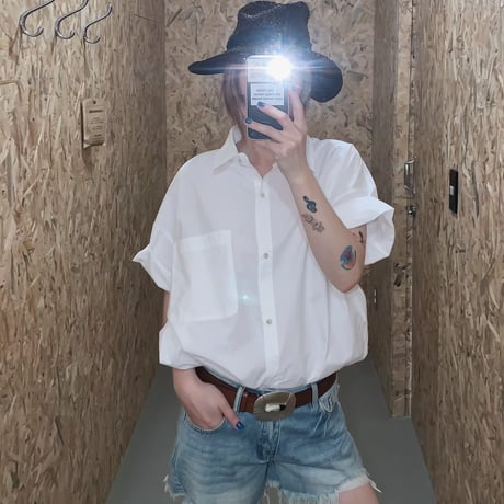 over size Pocket shirt/3カラー