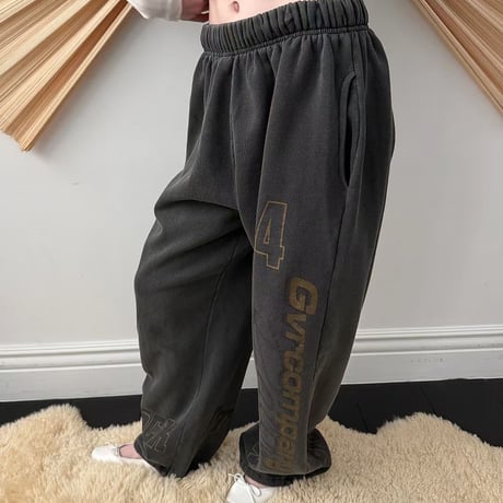 54pigment LOGO sweat pants/5カラー