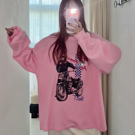 1043 Bike Graphic スウェットTEE/3カラー