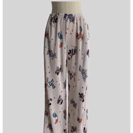 即納　0933 pleats mickey pants/2カラー
