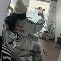 1077 flight SNOOPYボアフリースjk/2カラー