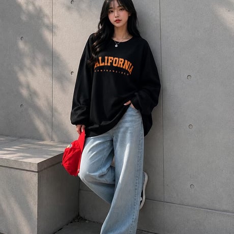 1005 California over long sleeve/4カラー