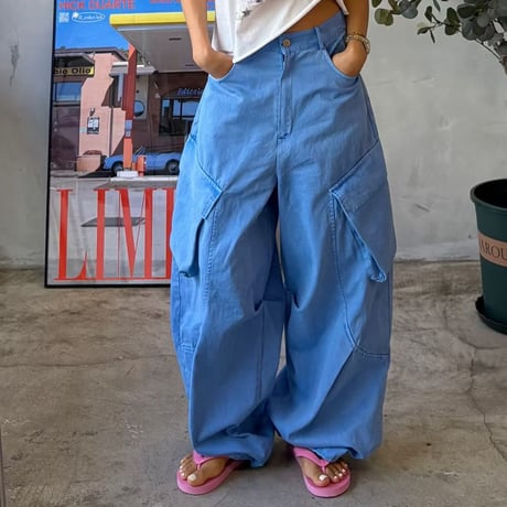 0927 pigment cargo 2way pants/2カラー