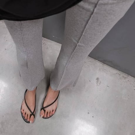 美脚ピンタックflare leggings pants/3カラー