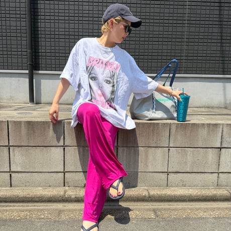 0952 【数量限定】Bubble Girl Photo over tee shirt/2カラー　カナさんなおみさん着用🩷
