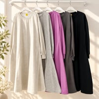 1061 sweat flare one-piece/5カラー
