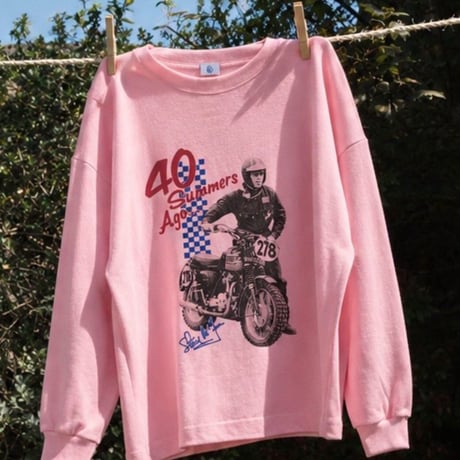 1043 Bike Graphic スウェットTEE/3カラー