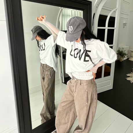 【早期お届け★数量限定】LOVE♥︎BIG TEE/3カラー