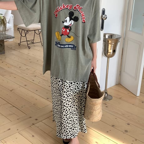 0916 古着風 New mickey tee/3カラー