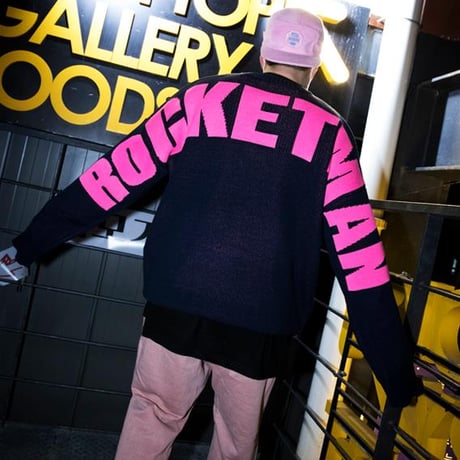 1068 Rocket Man BIG knit/3カラー