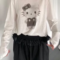【数量限定】monotone Shirono tee/ワンカラー