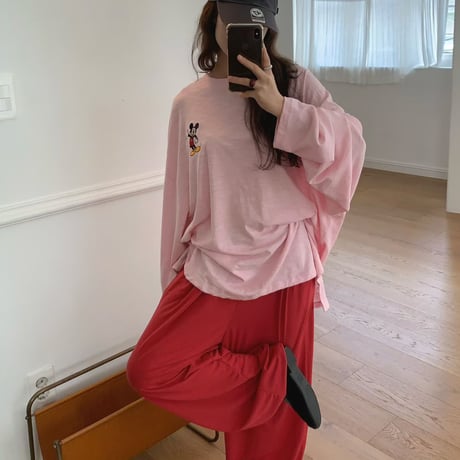 0972 Color Wide Jogger Pants/11カラー