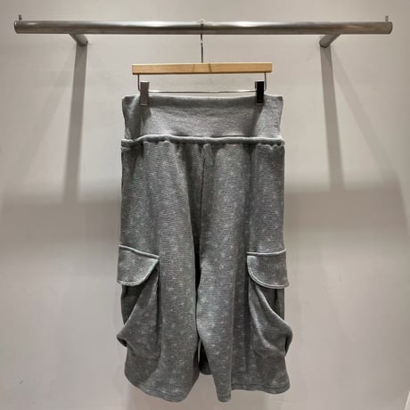 Mini  flower waffle half pants/2カラー